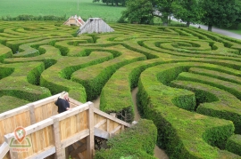 مارپیچ لانگلیت (Longleat Hedge Maze)