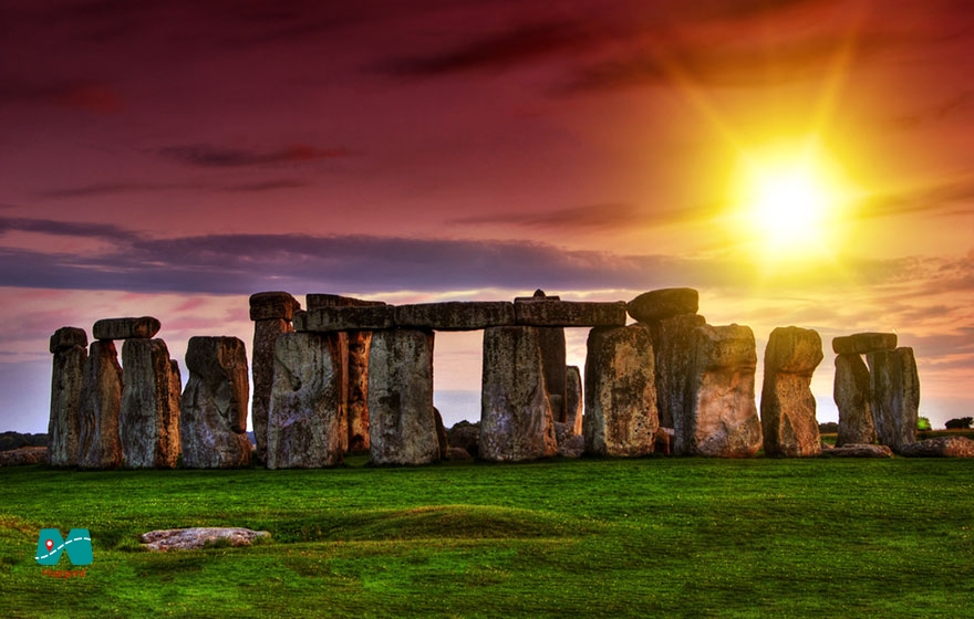 تماشای غروب استونهنج (Stonehenge)، انگلستان