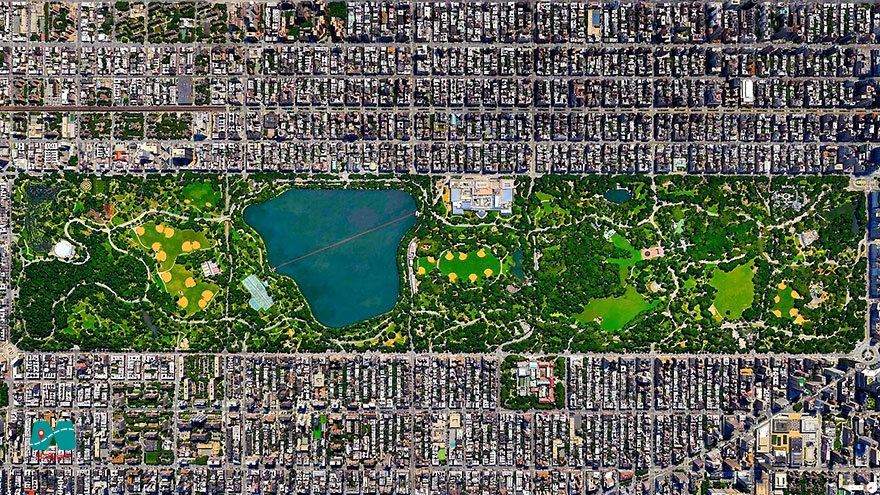 22) سنترال پارک، شهر نیویورک، نیویورک، ایالات متحده (Central Park, New York City, New York, USA)