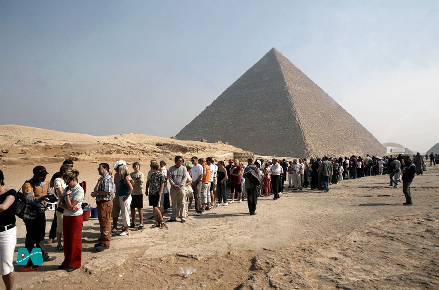 بازدید از اهرام گیزا (Pyramids of Giza)، قاهره، مصر1