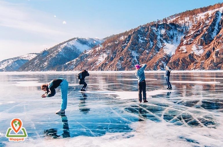 پیاده روی 3 روزه یک عکاس روی دریاچه منجمد بایکال (Baikal) | عمیق ترین و قدیمی ترین دریاچه جهان