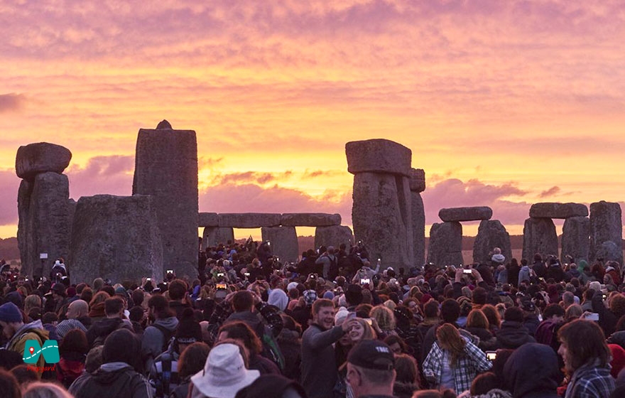 تماشای غروب استونهنج (Stonehenge)، انگلستان1