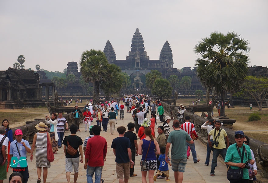 گشت و گذار در معبد بکر آنکوروات (Angkor Wat)، کلمبیا