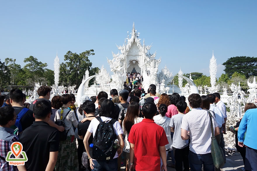 تحسین کردن معبد وات رونگ خون (Wat Rong Khun)، تایلند1