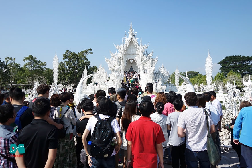 تحسین کردن معبد وات رونگ خون (Wat Rong Khun)، تایلند1