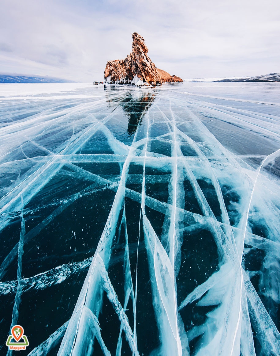 عکس شماره ۱ از دریاچه بایکال (Baikal) سیبری
