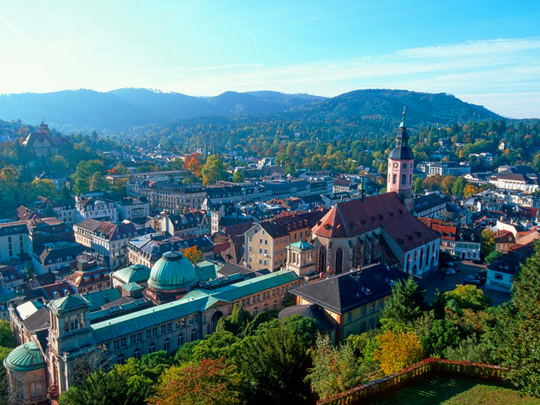 چشمه های آب گرم شهر بادن بادن (Baden-Baden) آلمان (Germany)