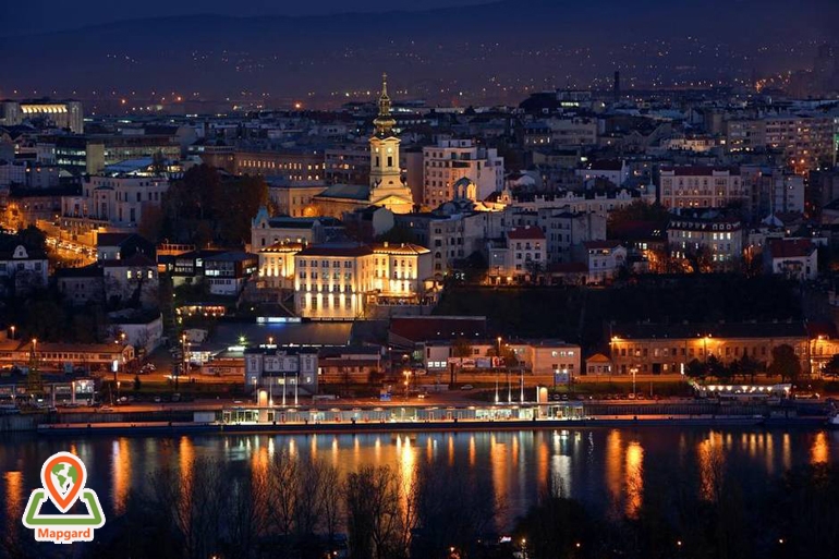 خیابان های بلگراد (Belgrade)، پایتخت صربستان (Serbia)