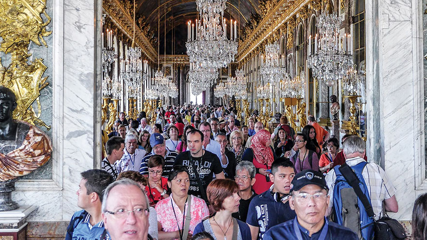 1 بازدید از تالار آینه در کاخ ورسای (Versailles)، فرانسه