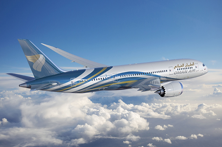 10) هواپیمایی عمان (Oman Air)