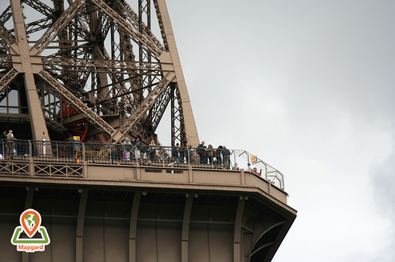 طبقه دوم برج ایفل (Eiffel Tower)