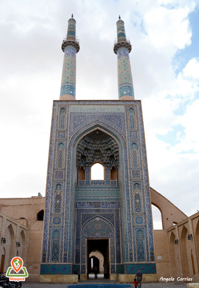 مناره های مسجد جامع یزد