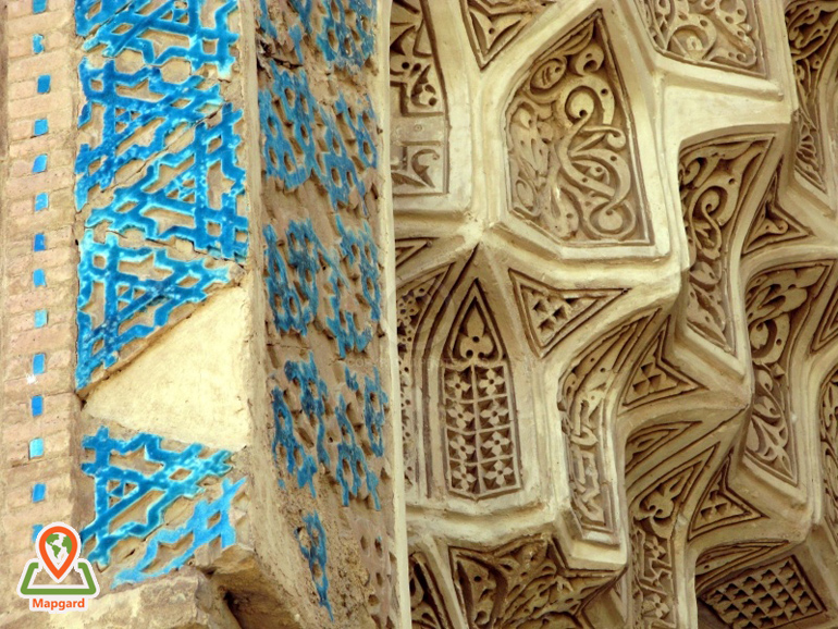 کاشی کاری های بسطام2 کاشی کاری های بسطام2