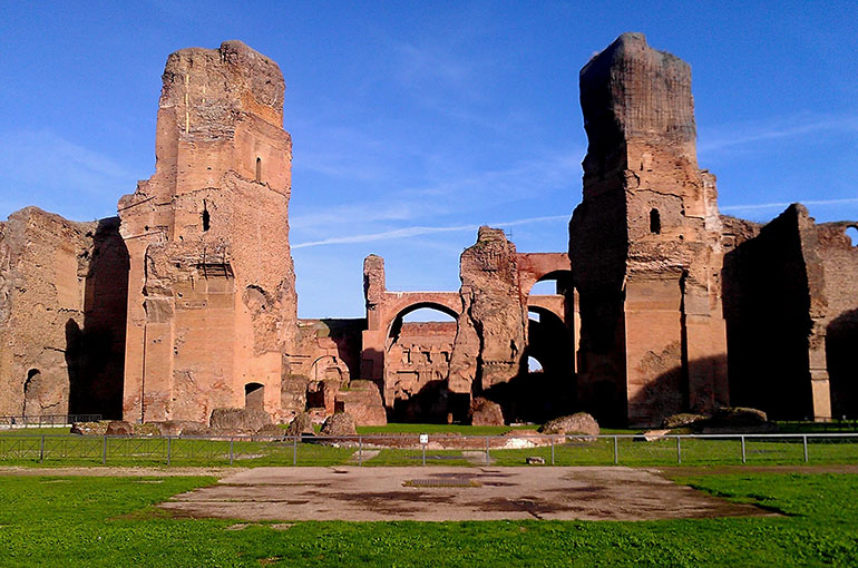 21) حمام کاراکالا (Baths of Caracalla)