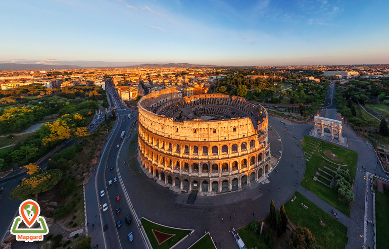 بنای کولوسئوم (Colosseum)