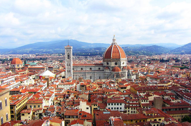 7) کلیسای جامع سانتا ماریا دل فیرو فلورنس (Florence Santa Maria del Fiore)