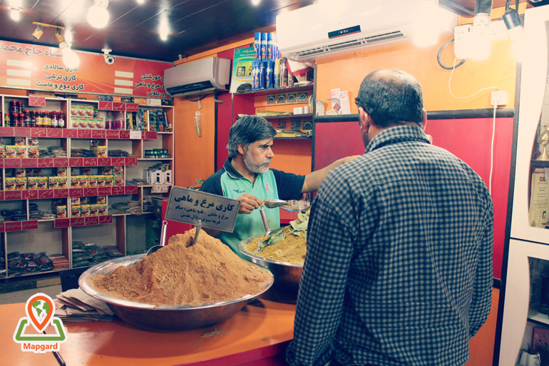 ادویه فروشی جلالی در آبادان