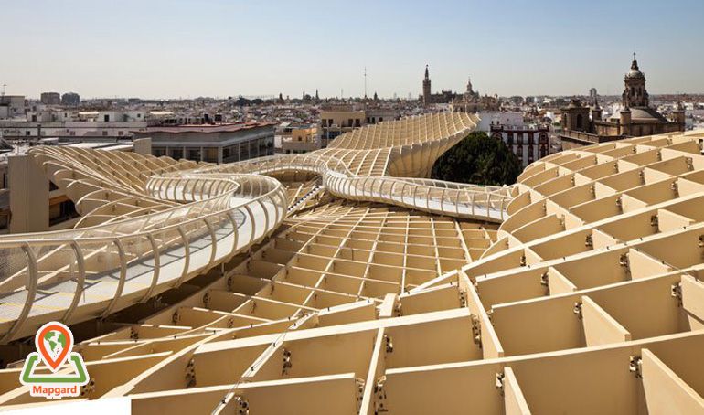 سایبان متروپل (Metropol Parasol) در سویل (Seville)