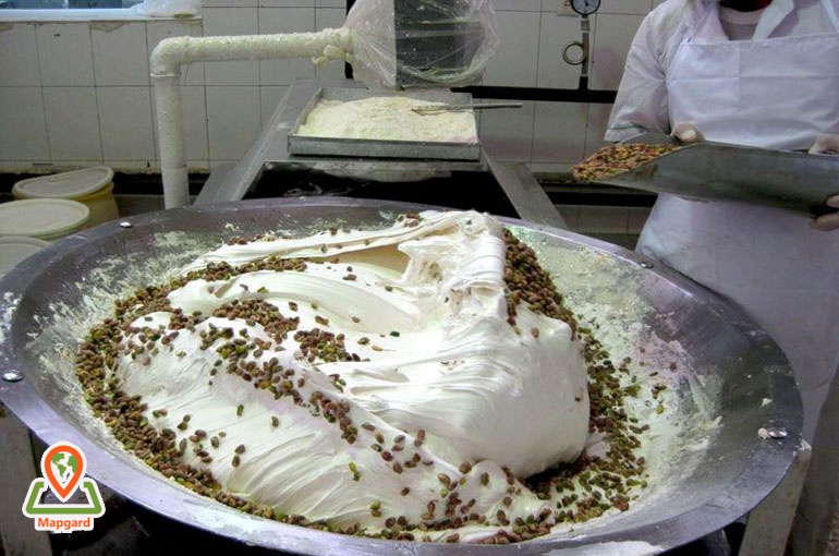 مواد تشکیل دهنده گز مواد تشکیل دهنده گز