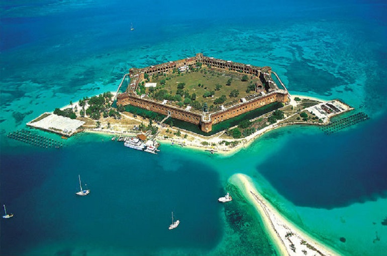 5) پارک ملی درای تورتوگز، فلوریدا (Dry Tortugas, Florida)