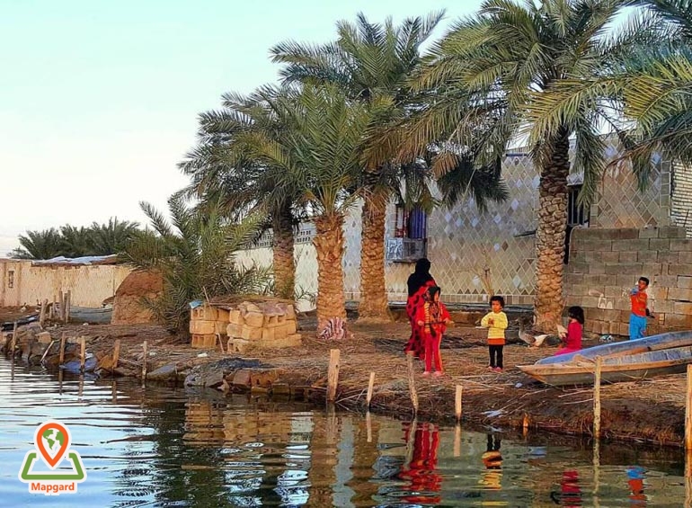 روستای صراخیه، تالاب بین المللی شادگان در خوزستان
