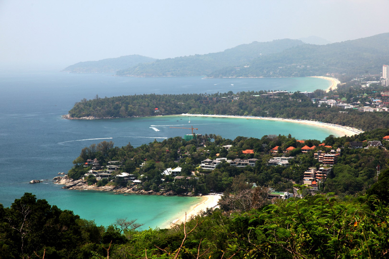 منظره سه ساحل (Three Beaches View)