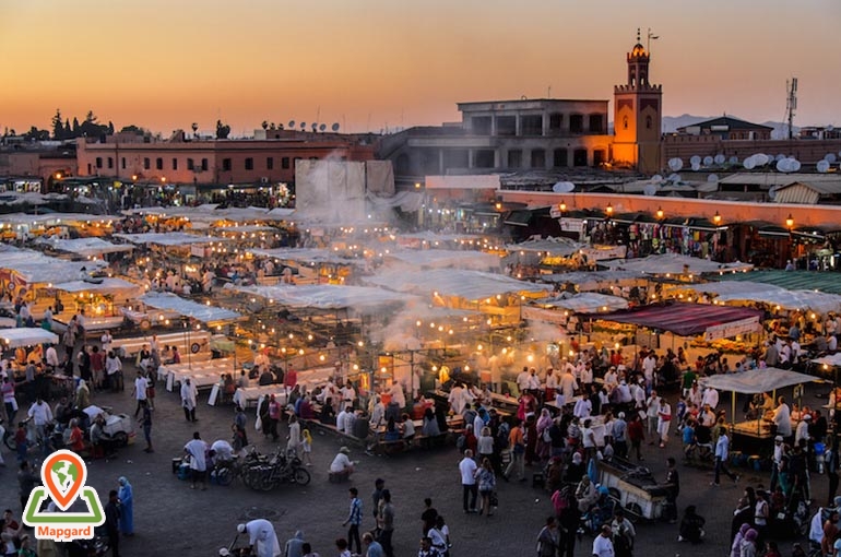 میدان جامع الفنا (Djemaa el Fena) مراکش 