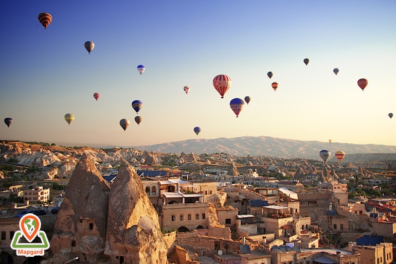 دره های سنگی سوررئال کاپادوکیا (Cappadocia)