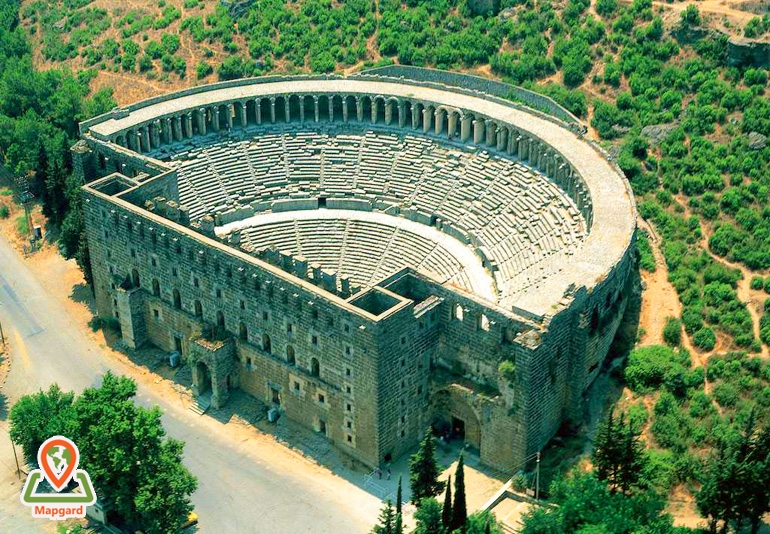 شهر باستانی اسپندوس (Aspendos)