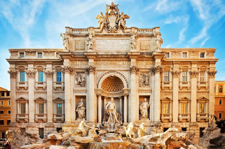 فواره تروی (Trevi Fountain)