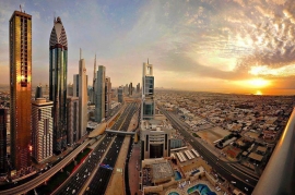 جاده شیخ زاید | اصلی ترین شاهراه دبی