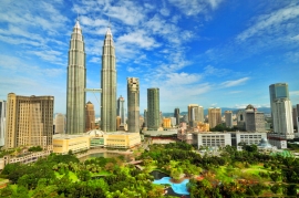 برجهای دوقلوی پتروناس (Petronas Twin Towers) | بلندترین برج دوقلو و دوازدهمین برج بلند جهان