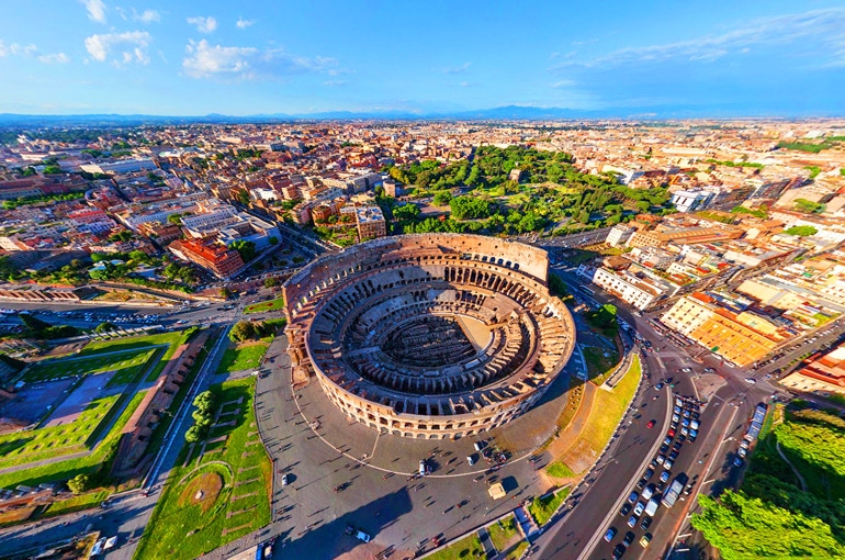 آمفی تئاتر کولوسئوم (Colosseum) ایتالیا | معروفترین آمفی تئاتر روم باستان