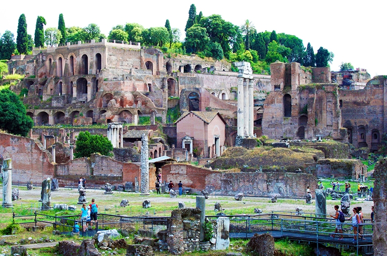 تپه باستانی پالاتین (Palatine Hill) | شهری هفت تپه در رم