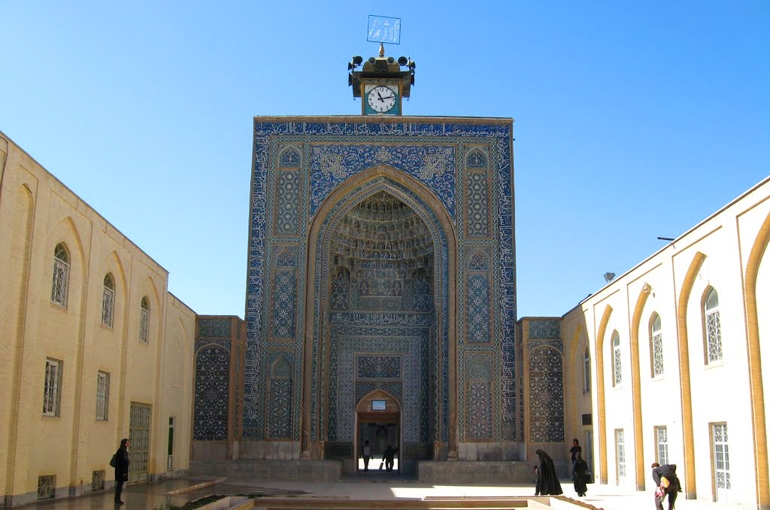 مسجد جامع کرمان (مسجد جامع مظفری) |مسجدی 4 ایوانی